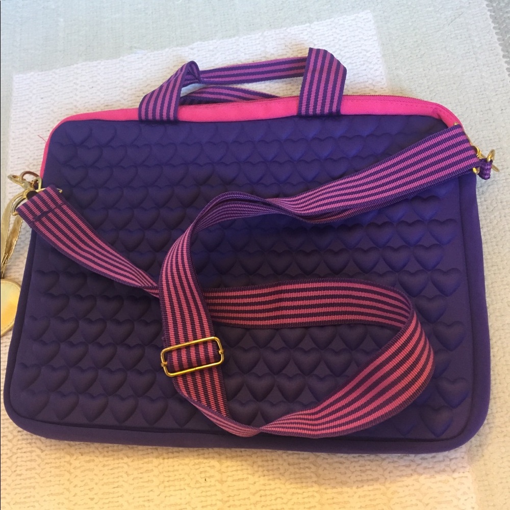 Justin Bieber Purple Laptop Case